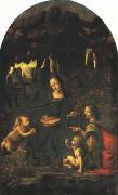 Virgin of the Rocks (mk10) Leonardo  Da Vinci